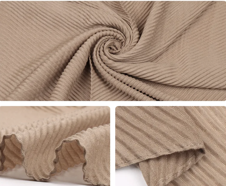 Large Georgette Chiffon - Beige Beauty