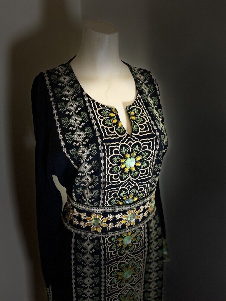 Green Lily Abaya