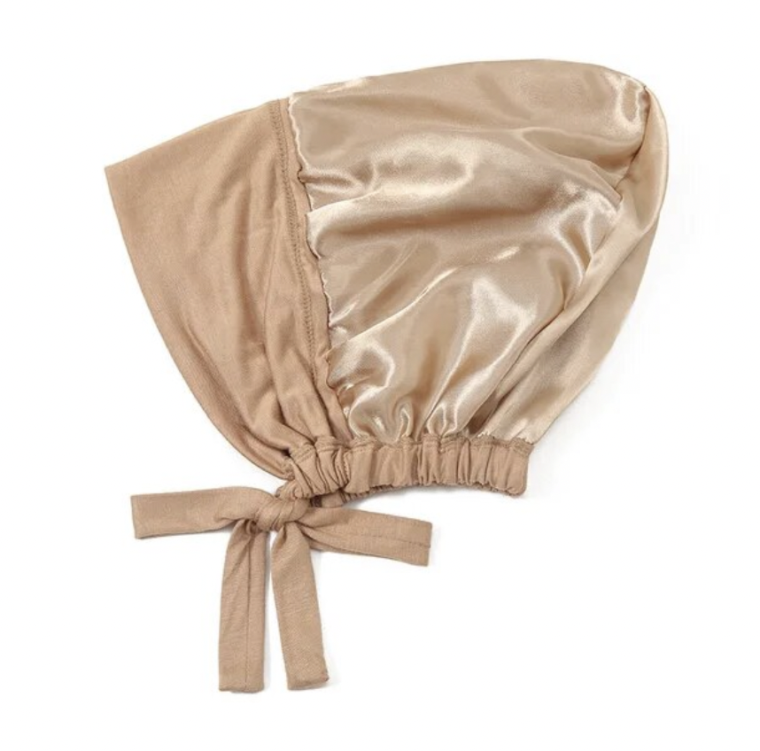 Satin Modal Undercap - Tan